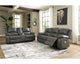 Sofá reclinable eléctrico y loveseat reclinable manual Calderwell