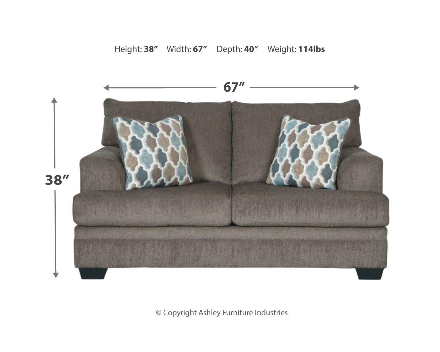 Dorsten Sofa and Loveseat