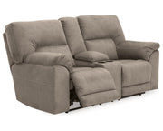 Cavalcade Reclining Loveseat with Console