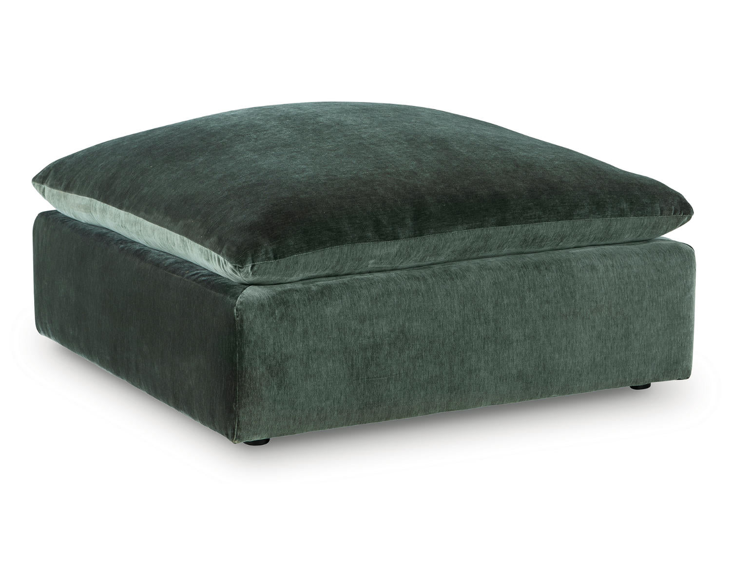 Carriage View Oversized Accent Ottoman