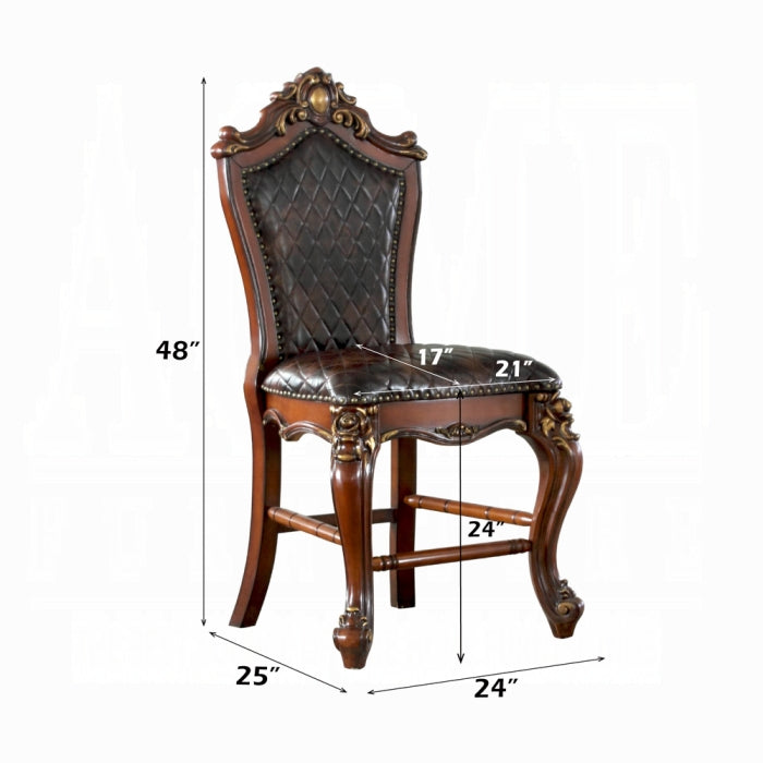 Picardy Counter Height Chair (Set-2)