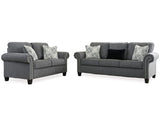 Agleno Sofa and Loveseat