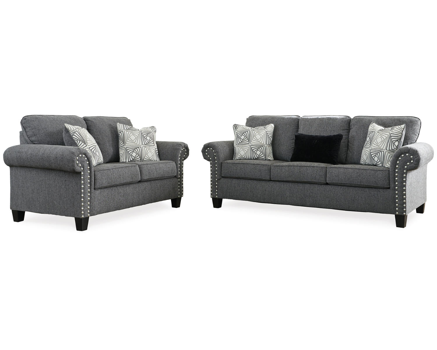 Agleno Sofa and Loveseat