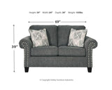 Agleno Sofa and Loveseat