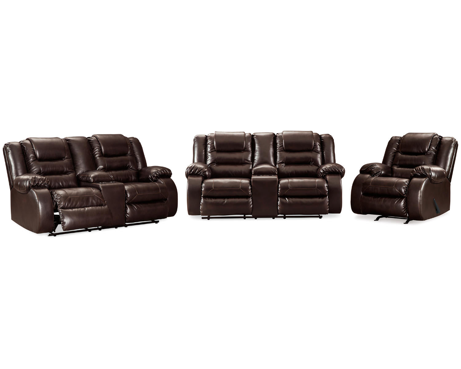 Vacherie Reclining Loveseat and Recliner