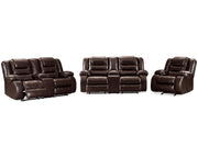 Vacherie Reclining Loveseat and Recliner