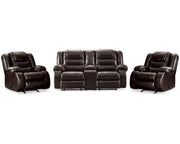 Vacherie Reclining Loveseat and 2 Recliners