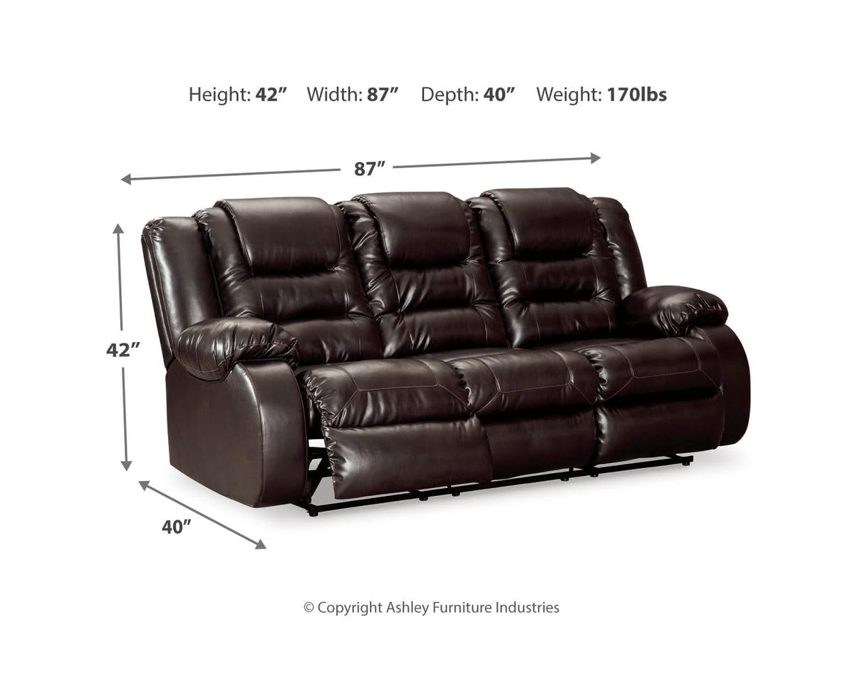 Sofá reclinable y sillón reclinable Vacherie