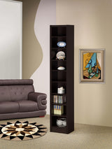 Librería Eliam Cappuccino de 71 pulgadas y 8 estantes