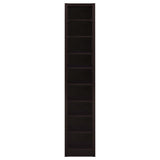 Librería Eliam Cappuccino de 71 pulgadas y 8 estantes