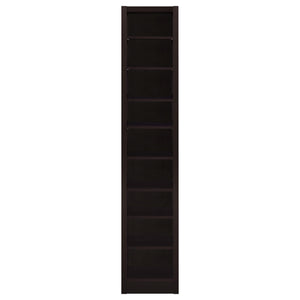 Librería Eliam Cappuccino de 71 pulgadas y 8 estantes