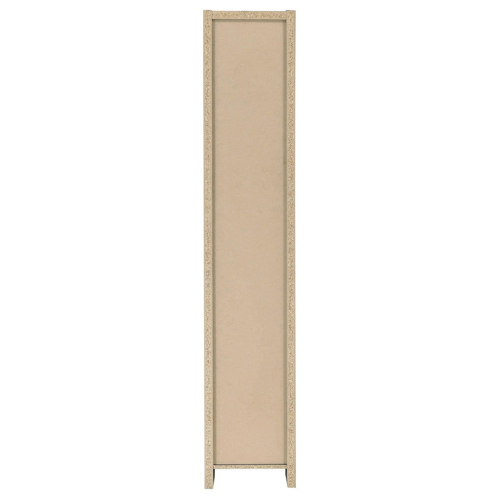 Librería Eliam Cappuccino de 71 pulgadas y 8 estantes