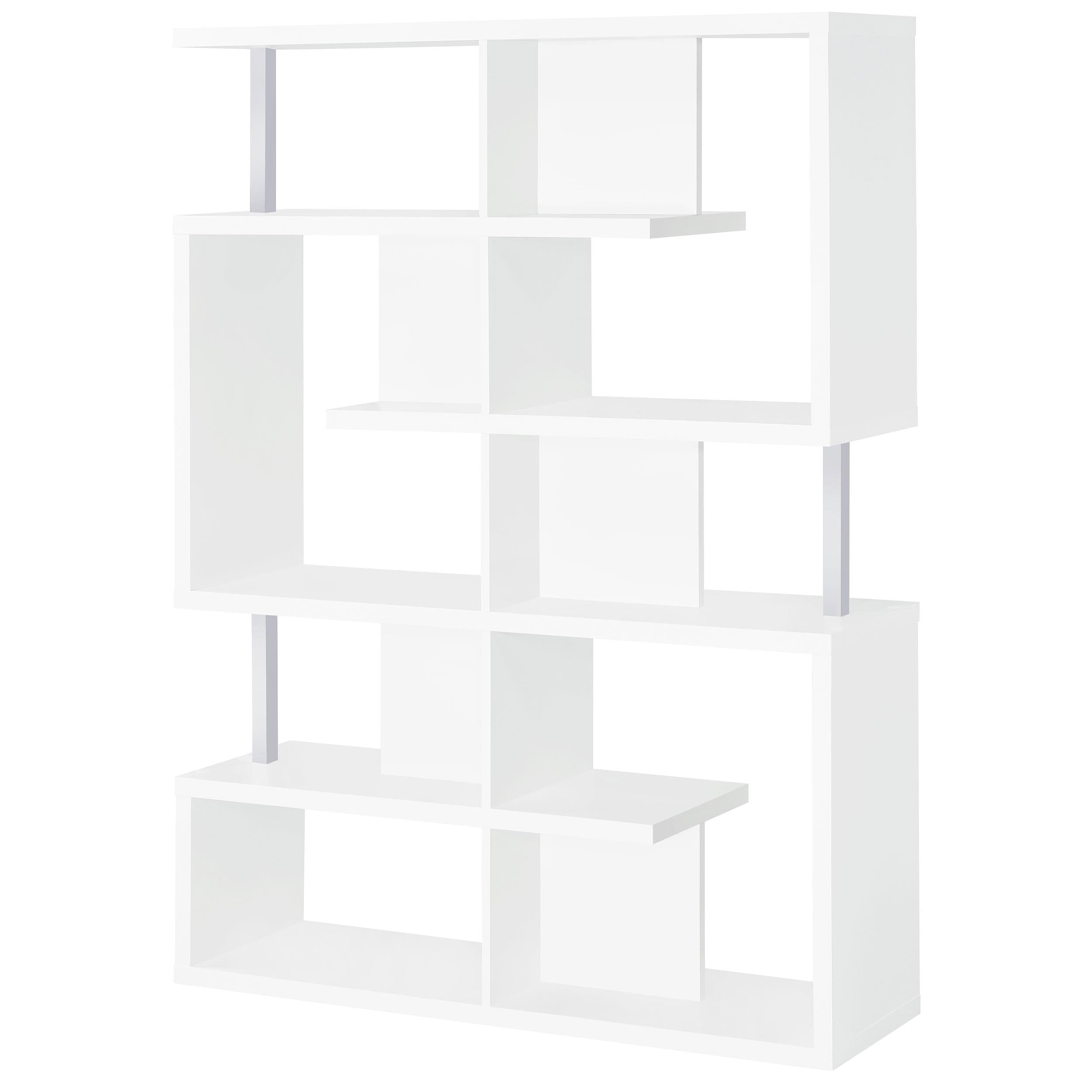 Hoover 63-inch 5-shelf Bookshelf White