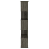 Joey 71-inch 5-shelf Bookshelf Weathered Grey