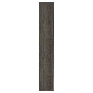 Joey 71-inch 5-shelf Bookshelf Weathered Grey