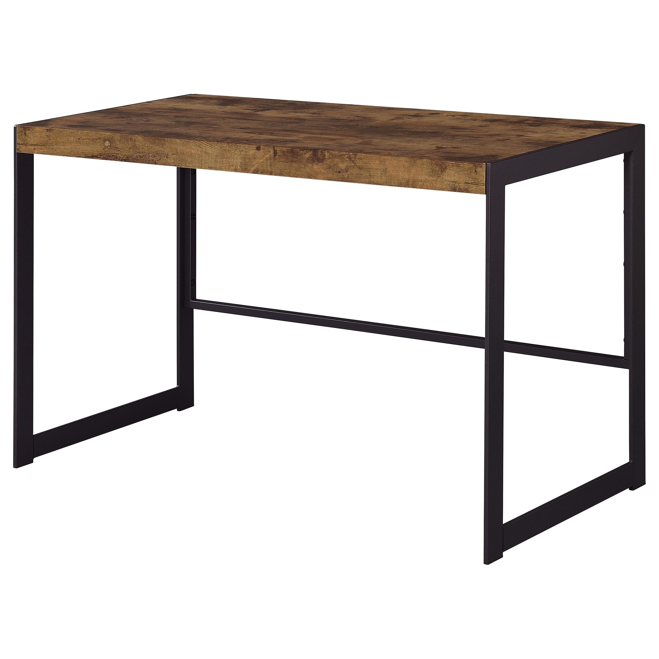 Estrella 47-inch Engineered Wood Writing Desk Rustic Nutmeg