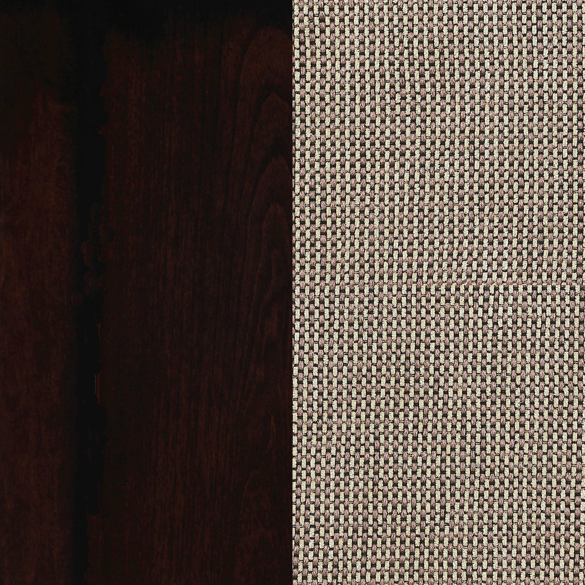 Conjunto de escritorio y silla para computadora Newton de 2 piezas para oficina en casa, color ámbar