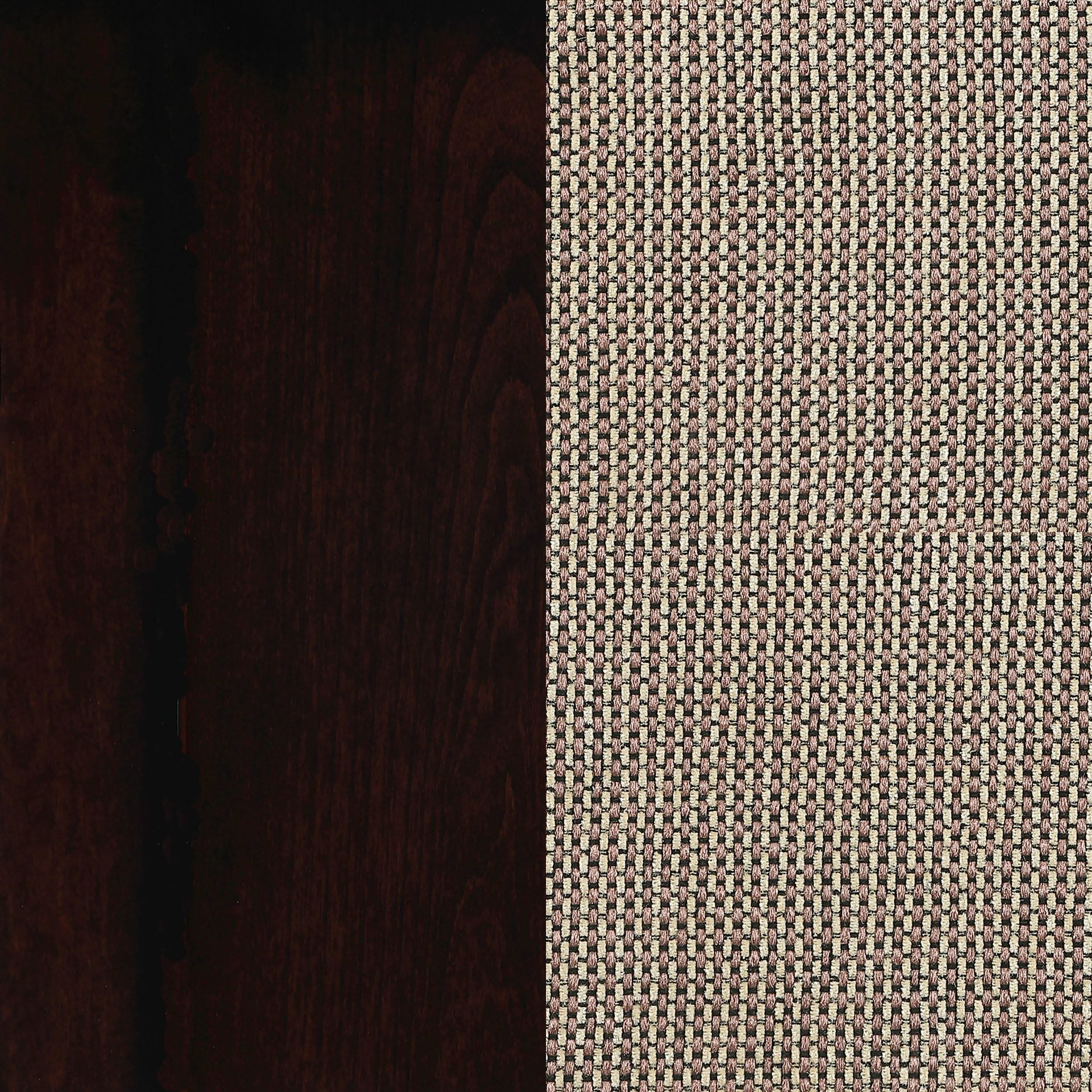 Conjunto de escritorio y silla para computadora Newton de 2 piezas para oficina en casa, color ámbar