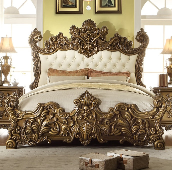 HD-8008 - CK BED BRONZE/IVORY