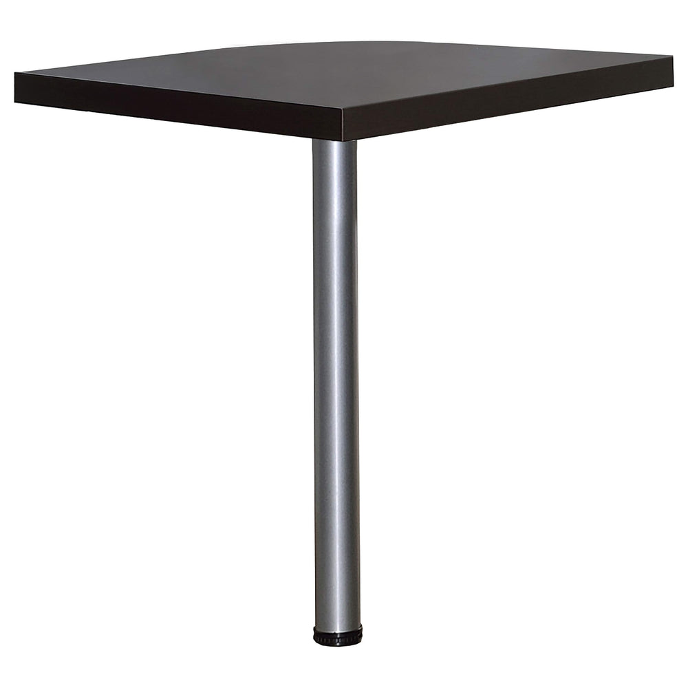 Mesa de esquina cuadrada Skylar Cappuccino