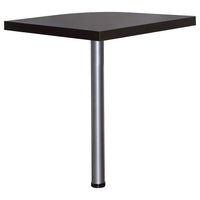 Mesa de esquina cuadrada Skylar Cappuccino