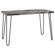 Ems 47-inch Engineered Wood Writing Desk Weathered Brown
