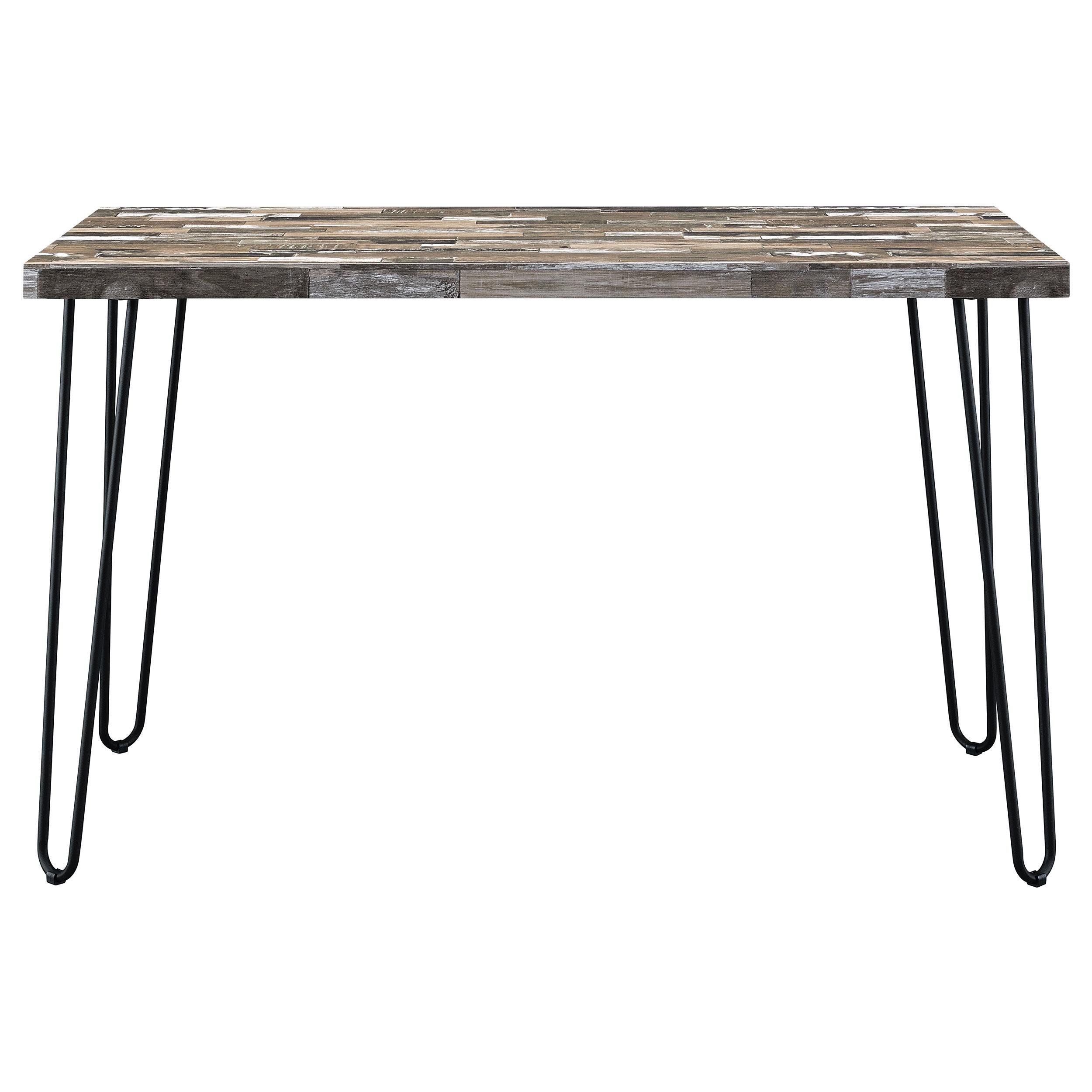 Ems 47-inch Engineered Wood Writing Desk Weathered Brown