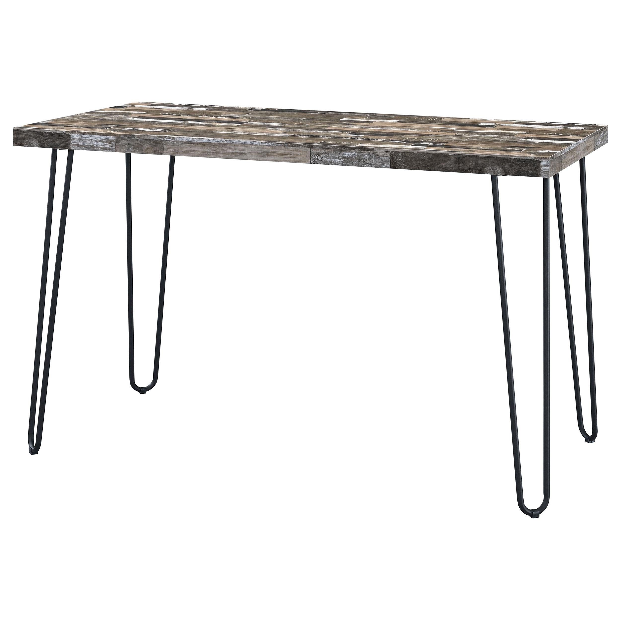 Ems 47-inch Engineered Wood Writing Desk Weathered Brown