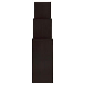 Librería Spencer con compartimentos cúbicos de almacenamiento Capuchino