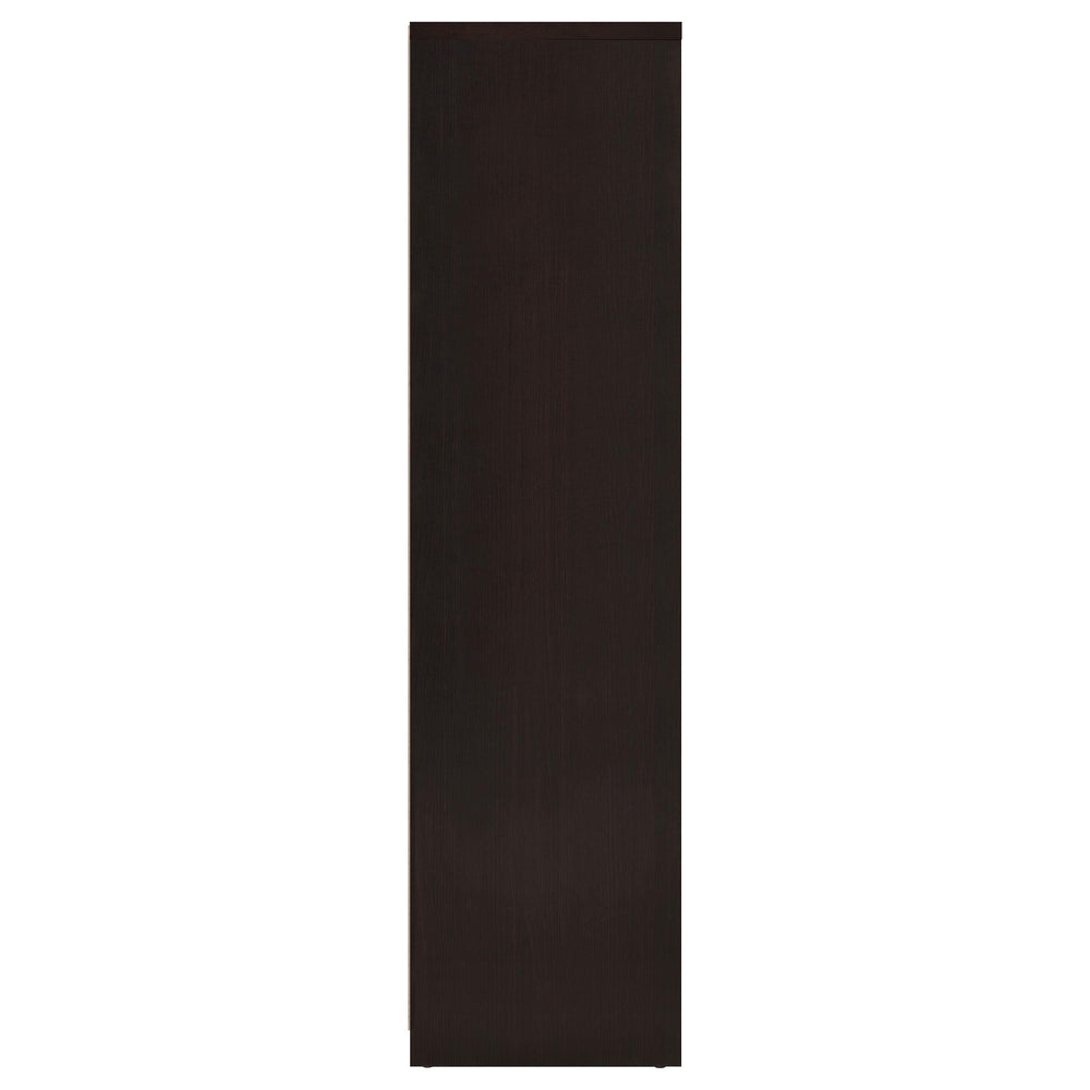 Librería Spencer con compartimentos cúbicos de almacenamiento Capuchino