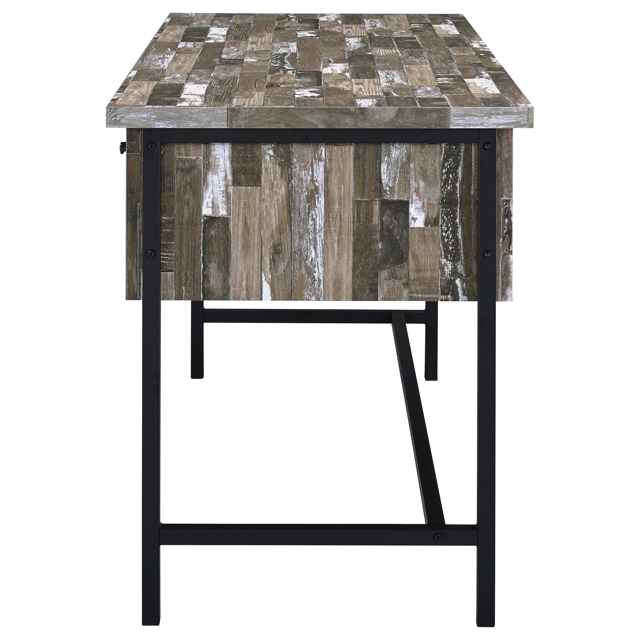 Kemper 4-drawer Writing Desk Salvaged Cabin