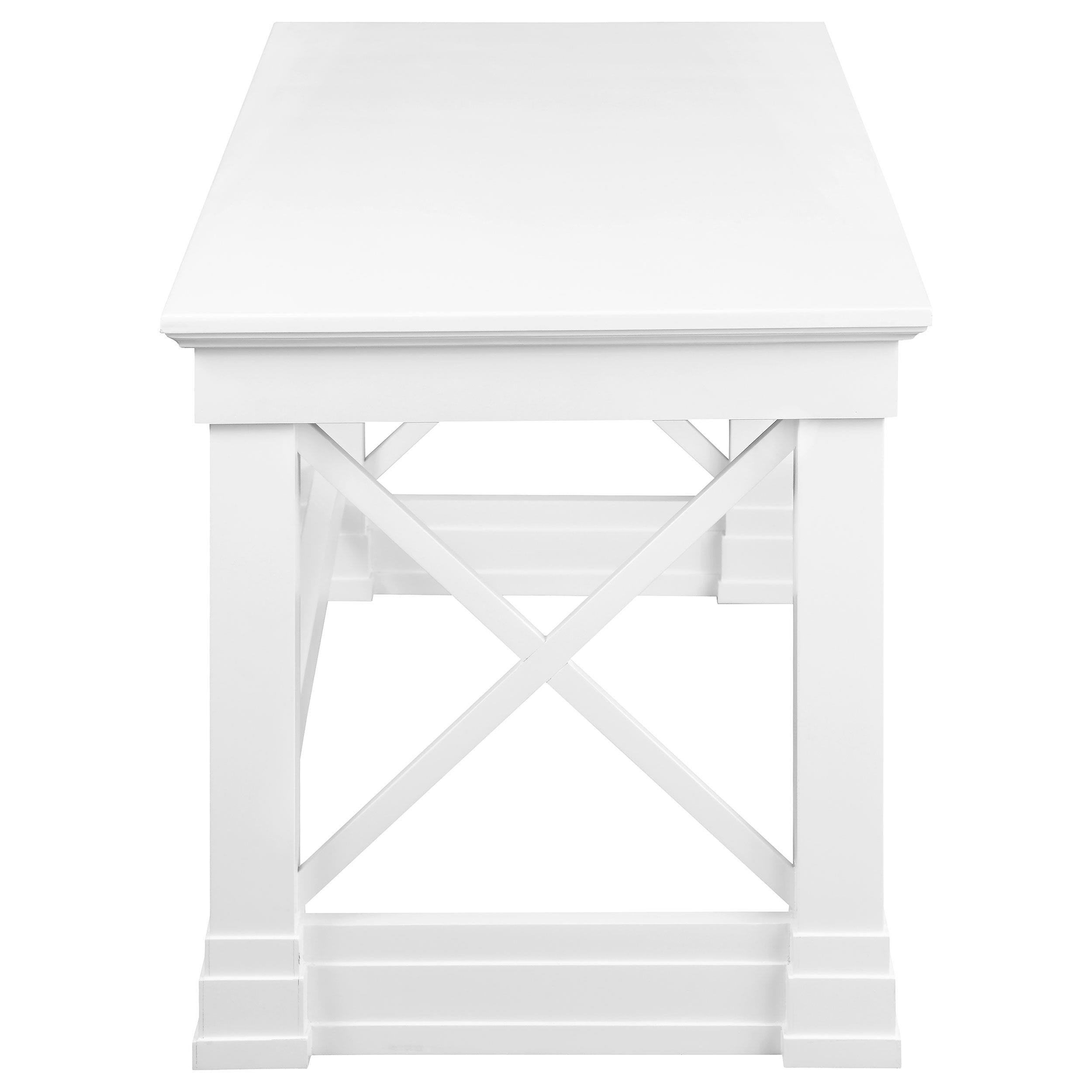 Johansson 60-inch 3-drawer Writing Desk White