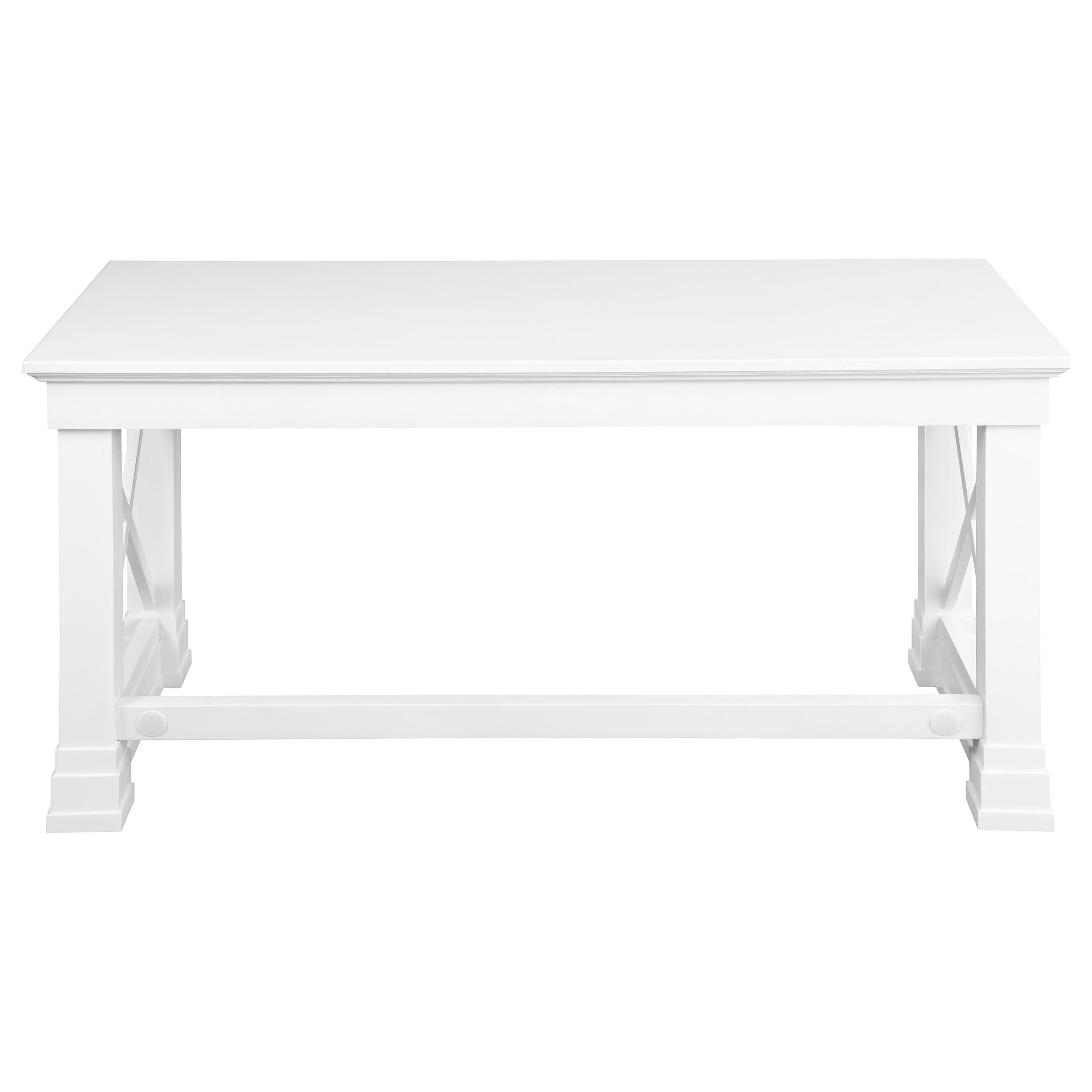Johansson 60-inch 3-drawer Writing Desk White