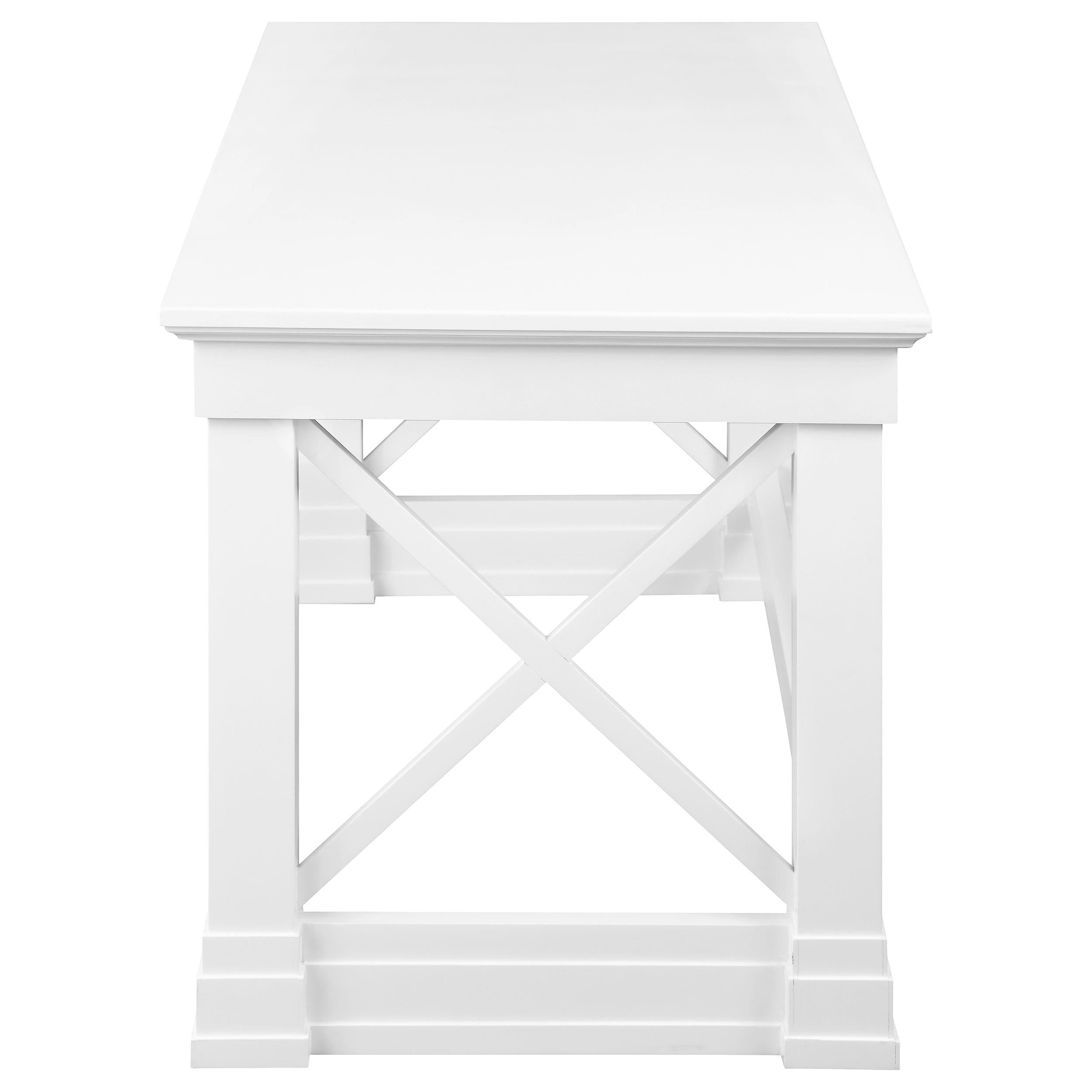 Johansson 60-inch 3-drawer Writing Desk White