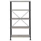 Analiese 63-inch 4-shelf Bookshelf Grey Driftwood