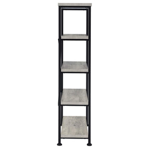 Analiese 63-inch 4-shelf Bookshelf Grey Driftwood