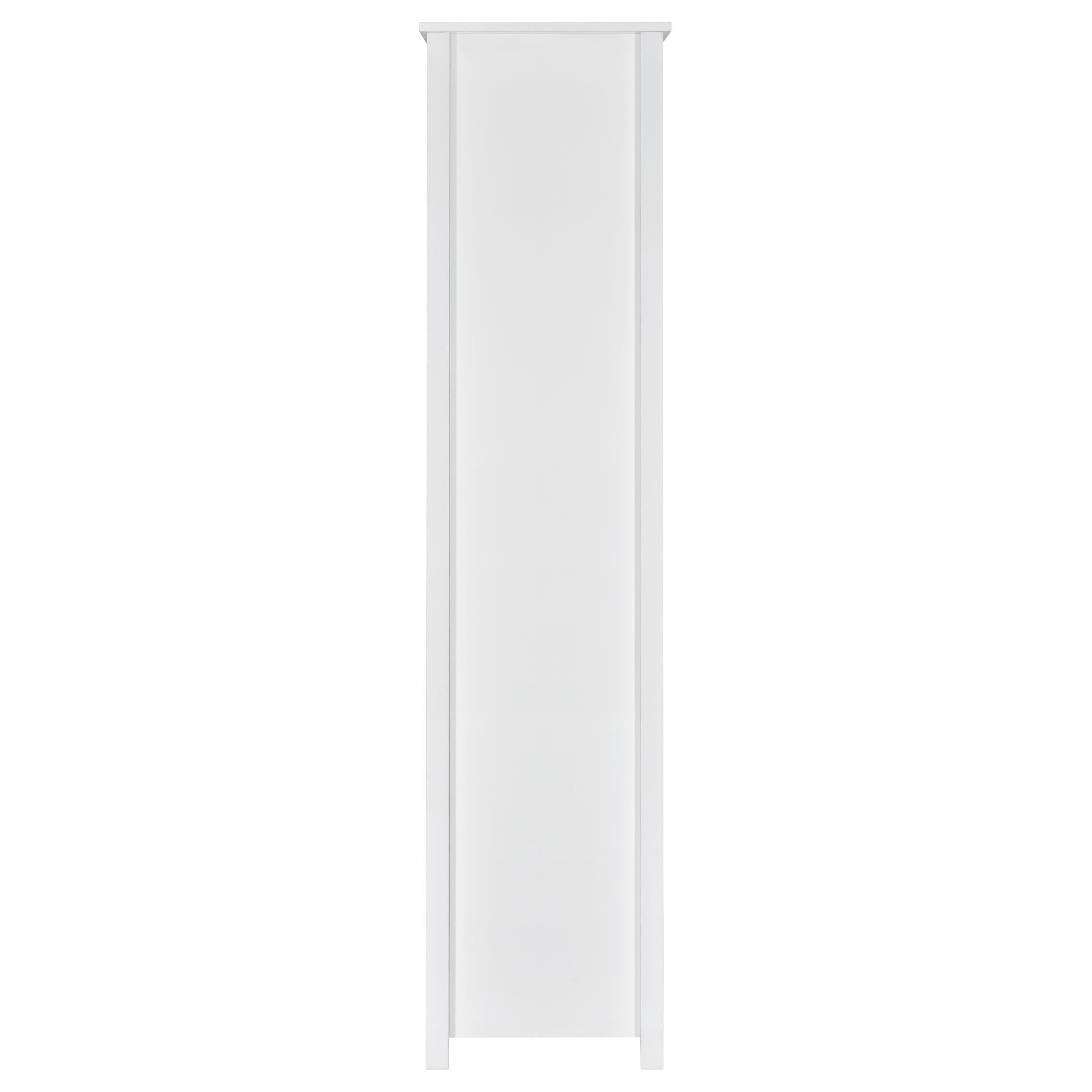 Dylan 68-inch 4-shelf Storage Bookshelf White High Gloss