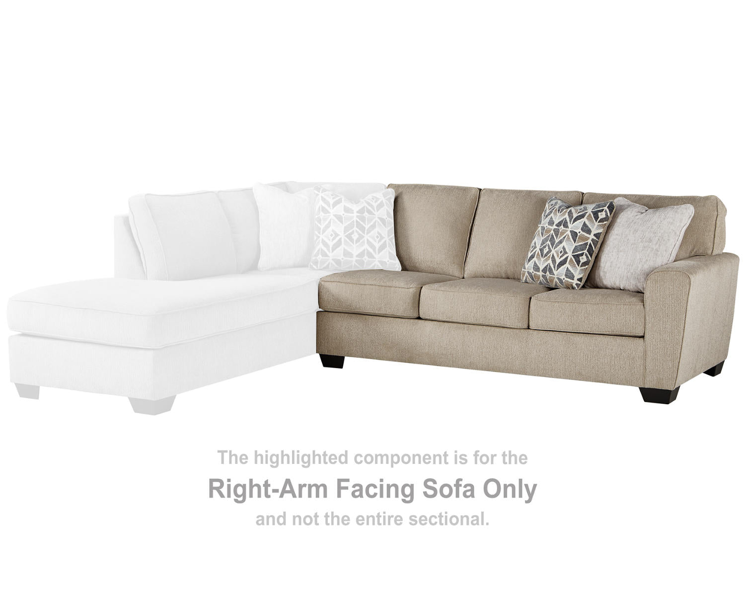 Decelle Right-Arm Facing Sofa