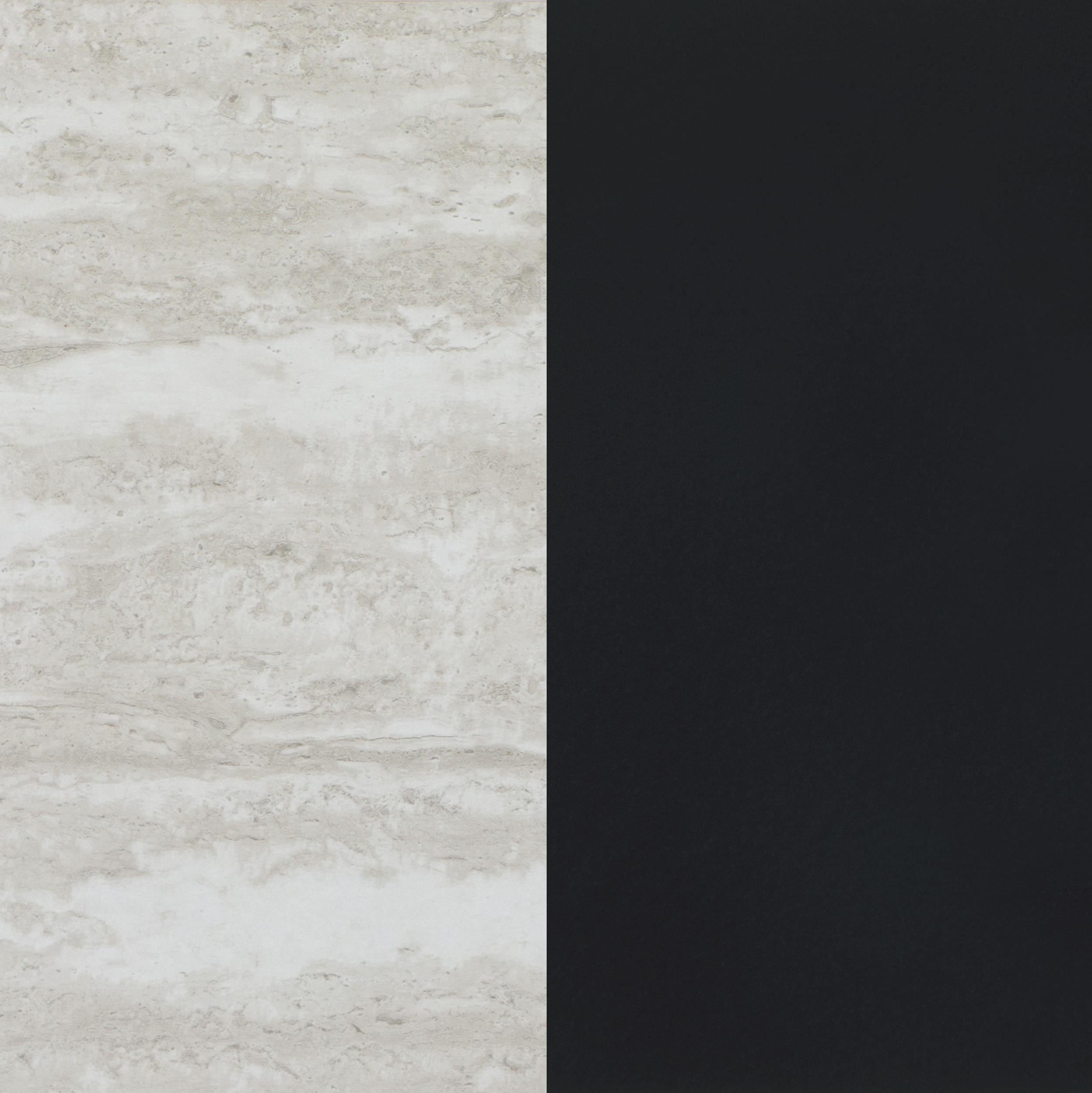 Pinckard 69-inch 4-shelf Bookshelf Grey Stone and Black