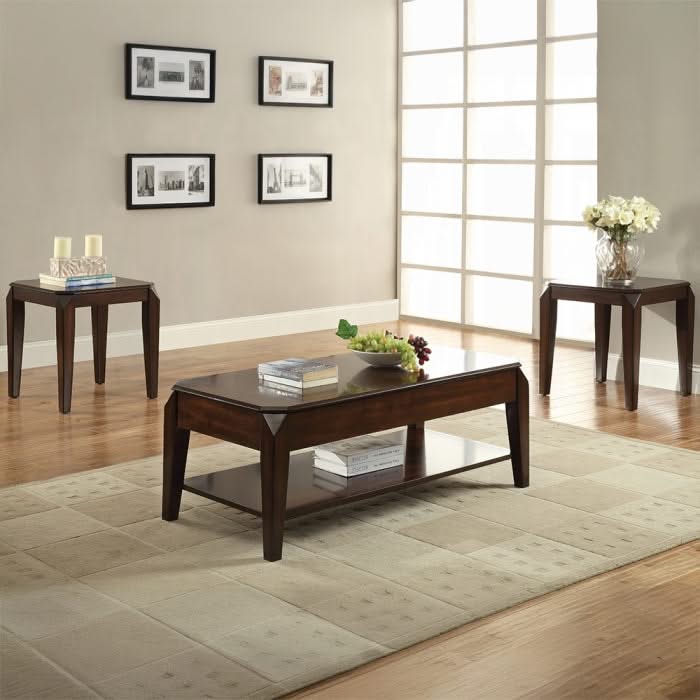 Mesa de centro Docila con tapa elevable