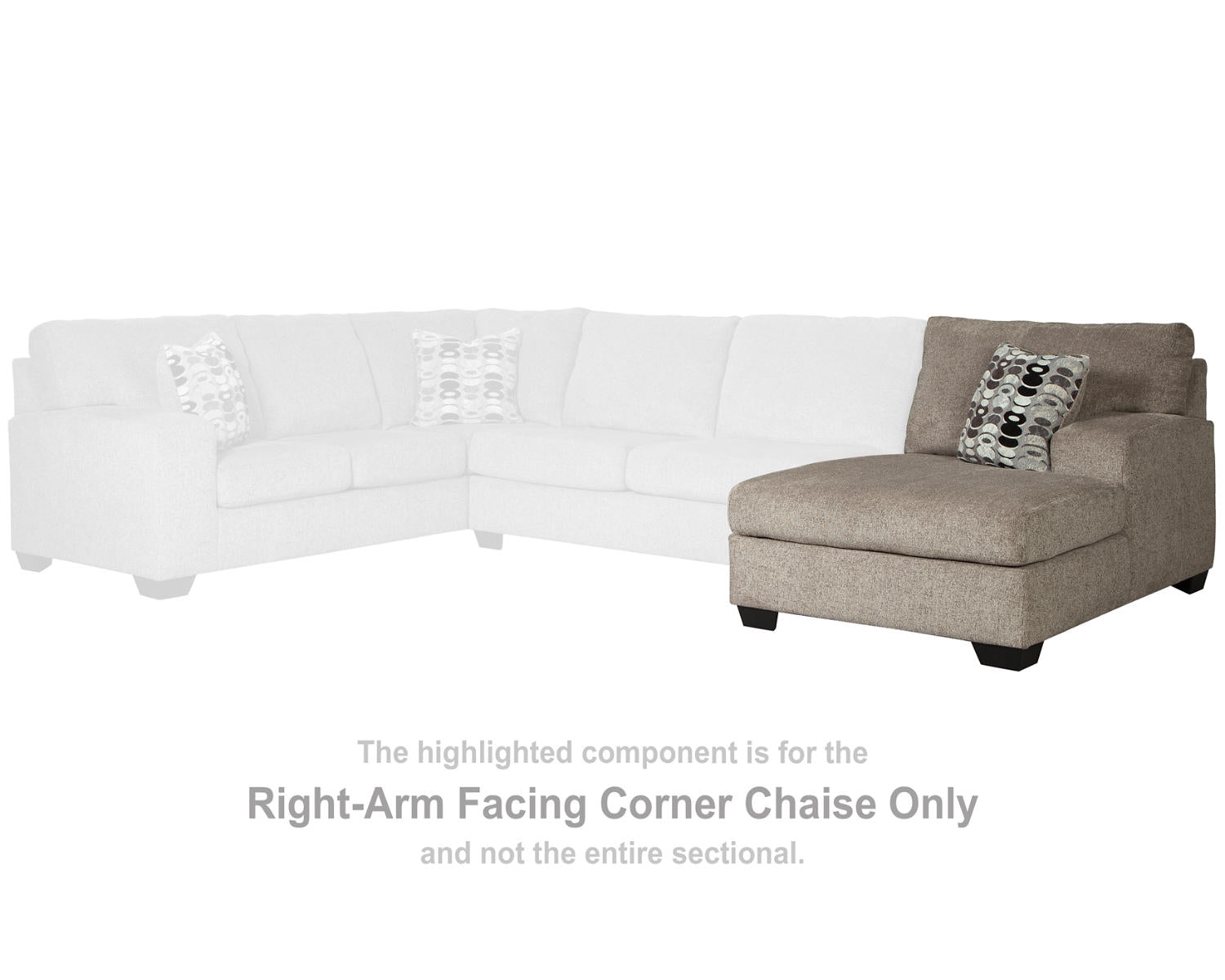 Ballinasloe Right-Arm Facing Corner Chaise