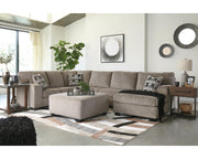 Ballinasloe 3-Piece Sectional and Ottoman