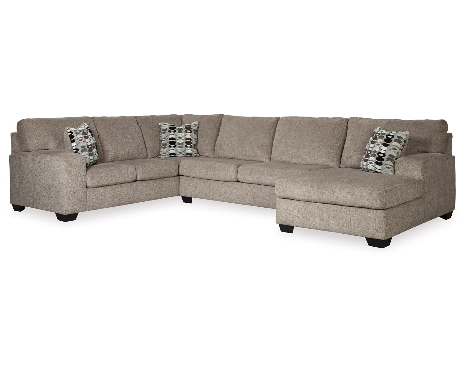 Ballinasloe 3-Piece Sectional and Ottoman