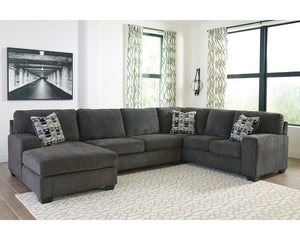 Ballinasloe 3-Piece Sectional, Recliner and Ottoman