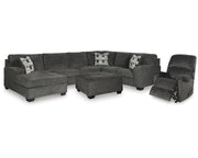 Ballinasloe 3-Piece Sectional, Recliner and Ottoman