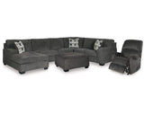 Ballinasloe 3-Piece Sectional, Recliner and Ottoman