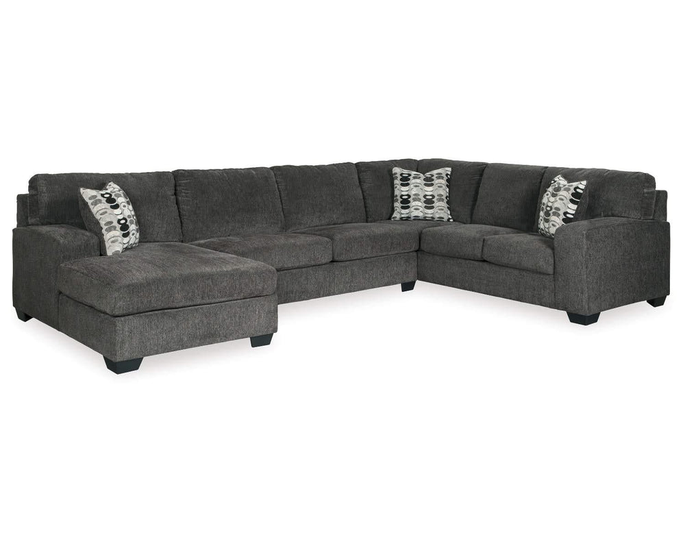 Ballinasloe 3-Piece Sectional, Recliner and Ottoman