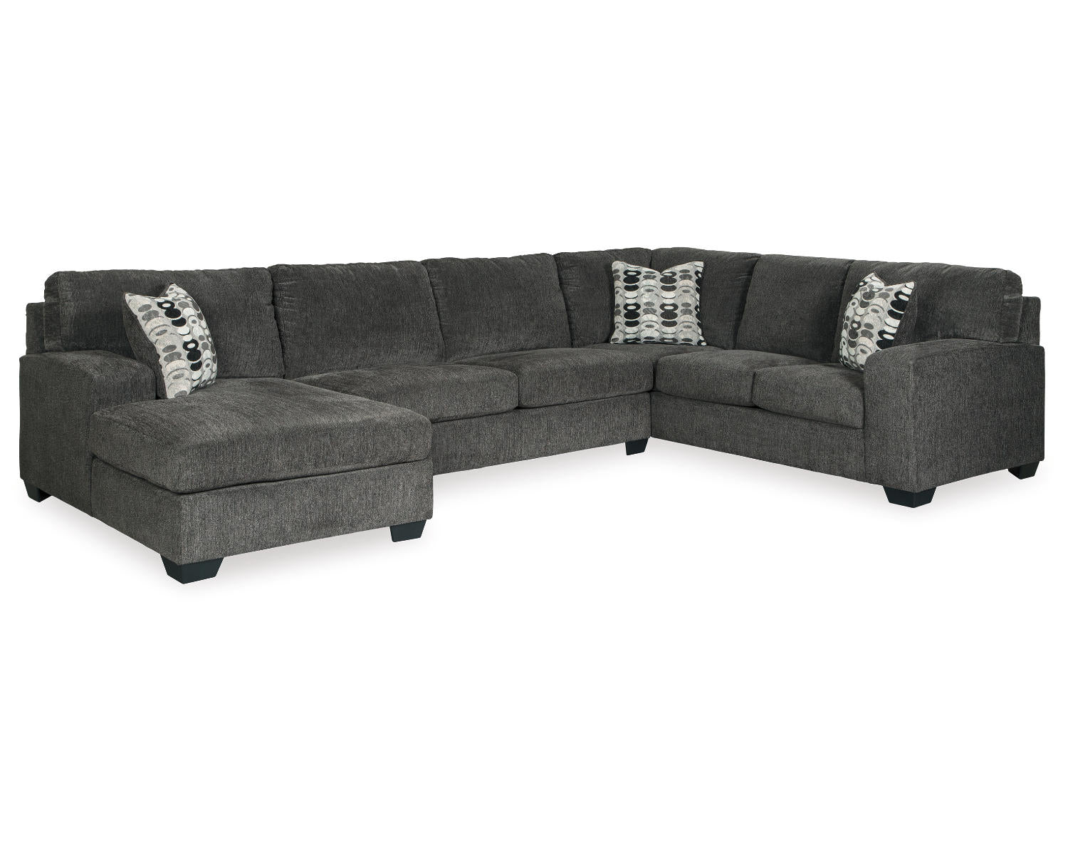 Ballinasloe 3-Piece Sectional, Recliner and Ottoman