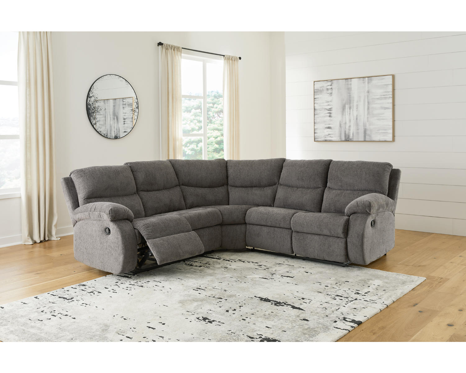 Museum 2-Piece Reclining Sectional