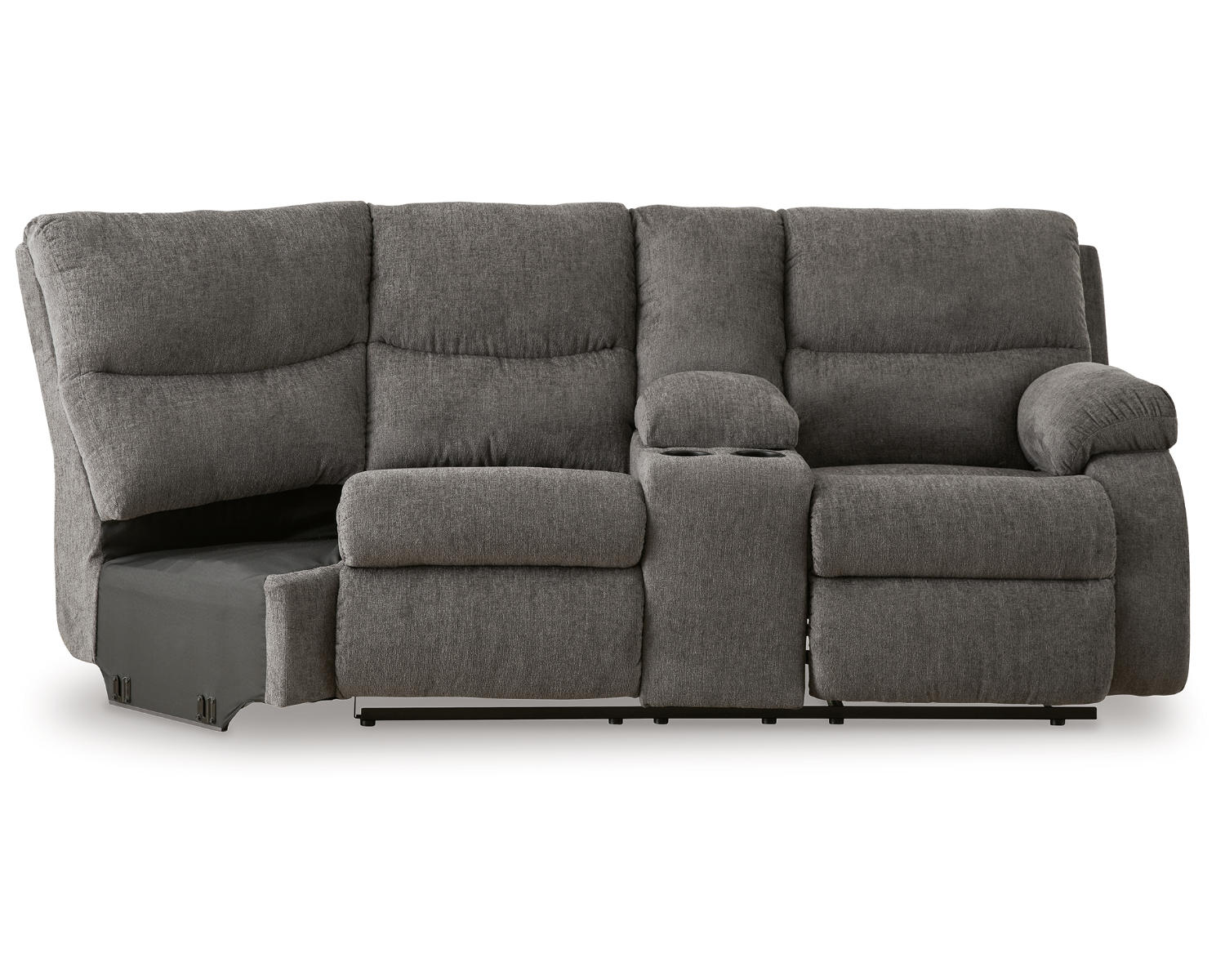 Museum Right-Arm Facing Reclining Loveseat with Console